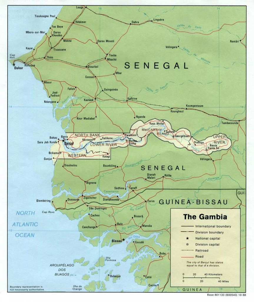 Hranice Gambie