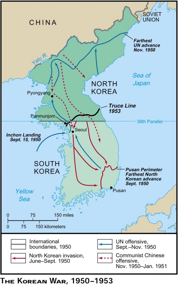 korejska vojna prezentacia